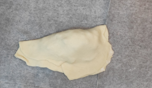 Empanadas dough folding closed