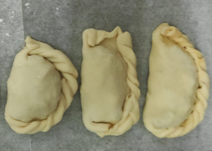 Empanadas dough repulgue