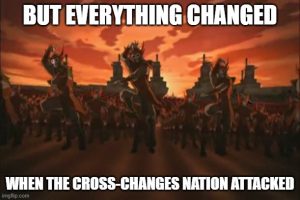 Everything changed when the cross repo nation attacked
